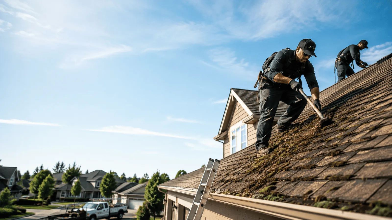 Roof Moss Removal in Bahama, NC near me